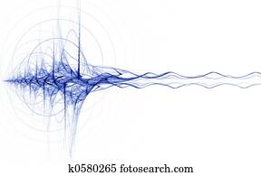 כחול, אנרגיה, דחף