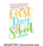 שמח, יום ראשון של בית ספר