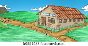 a house a house