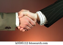 Business handshake