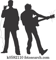 concerto, -, músicos