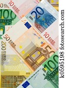 dinheiro euro, colagem