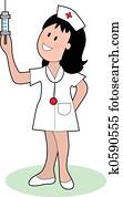 Nurse and Needle Nurse and Needle