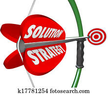 解決, 作戦, 弓, 矢, ターゲット, 目的を達しなさい, 代表団, ゴール