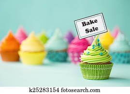 Bake sale cupcake Bake sale cupcake