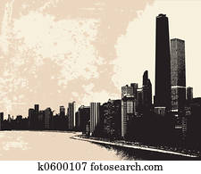 Chicago skyline Chicago skyline