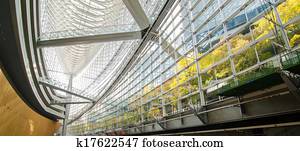 Futuristic Architecture Interior of Tokyo International Forum Futuristic Architecture Interior of Tokyo International Forum