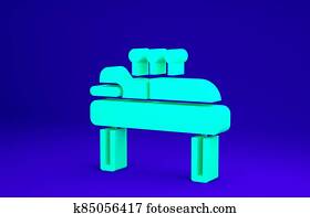 Green Acupuncture therapy icon isolated on blue background. Chinese medicine. Holistic pain management treatments. Minimalism concept. 3d illustration 3D render Green Acupuncture therapy icon isolated on blue background. Chinese medicine. Holistic pain management treatments. Minimalism concept. 3d illustration 3D render