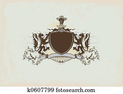 heraldic shield heraldic shield
