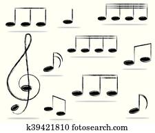 musik, notizen. musik, notizen.