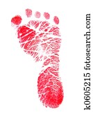 Red Footprint 
