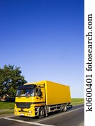 Yellow truck