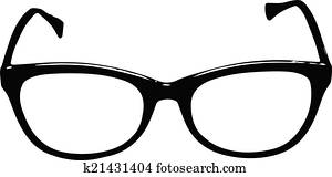 Glasses silhouette Glasses silhouette
