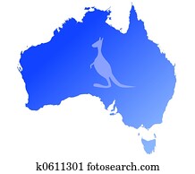 map of Australia map of Australia