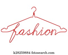 Red wire clothes hangers FASHION Red wire clothes hangers FASHION
