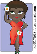 Young black woman Young black woman