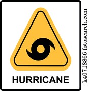 Hurricane Warning Sign Hurricane Warning Sign
