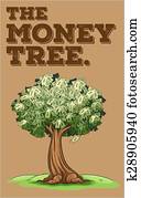 Money growing on a tree