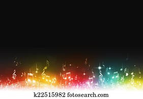Multicolor Music Notes Multicolor Music Notes