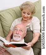 Reading to Bored Husband