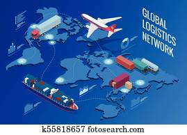 Global logistics network Global logistics network