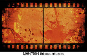 Grunge film strip