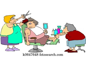 Haircut And A Pedicure Haircut And A Pedicure