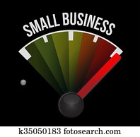 small business meter sign concept small business meter sign concept