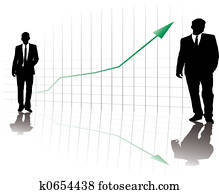 business, sur, les, monter