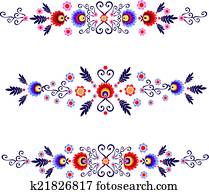folk floral folk floral