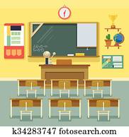 School classroom School classroom