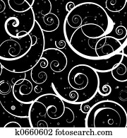 floral bubble black floral bubble black