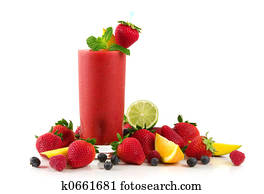 Strawberry smoothie Strawberry smoothie