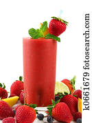 Strawberry smoothie