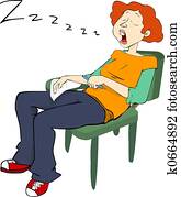 יפה, סטודנט, לנחור