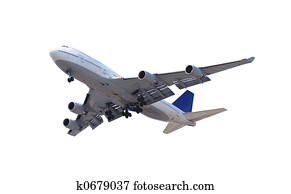 Airplane on white Airplane on white