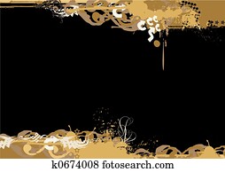 Grunge border.