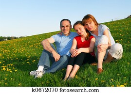 retrato de la familia