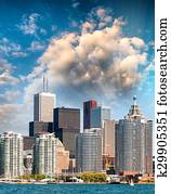 Toronto skyline Toronto skyline