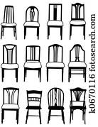 סעודה, כסאות