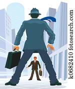 Business confrontation