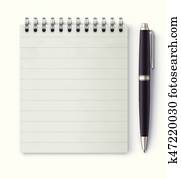 Coil bound notebook Coil bound notebook