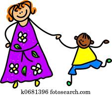 mother & son mother & son