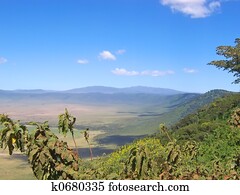 Ngorongoro crater, Serengeti park, Tanzania
