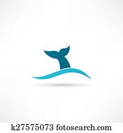 whale tail icon whale tail icon