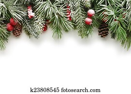 árvore natal, ramos, fundo