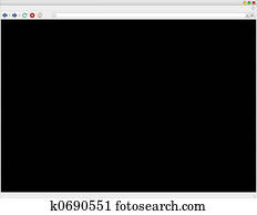 Blank Browser Window Blank Browser Window