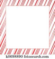 Candy Stripe Frame Candy Stripe Frame