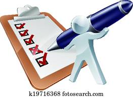 Feedback person and survey Feedback person and survey