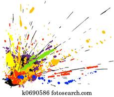 Paint splatter Paint splatter